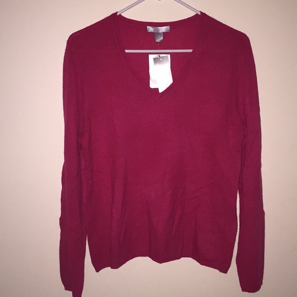 Charter club 2 ply cashmere sweater - Picture 2 of 3